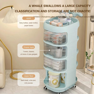 Baby Supplies Multi Purpose Trolley - All-In-One Store