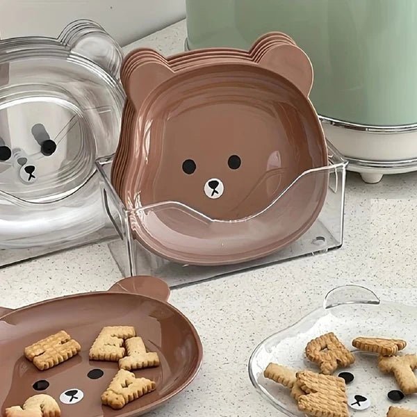 Bear Snack plate (8pcs) - All-In-One Store