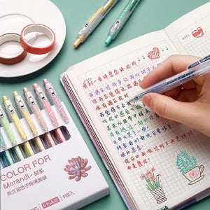 Coloring Gel Ink Pen - Pack Of 9 - All-In-One Store