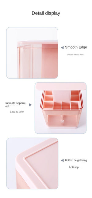 Compression Lift Lipstick Storage Box - All-In-One Store