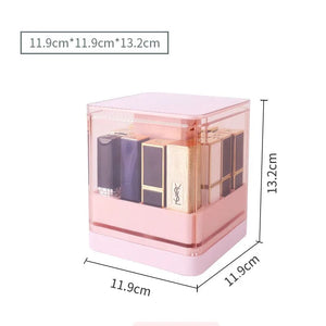 Compression Lift Lipstick Storage Box - All-In-One Store