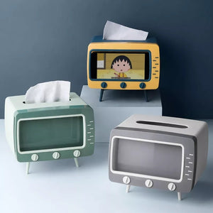 Creative 2 in 1 tv tissue box - All-In-One Store