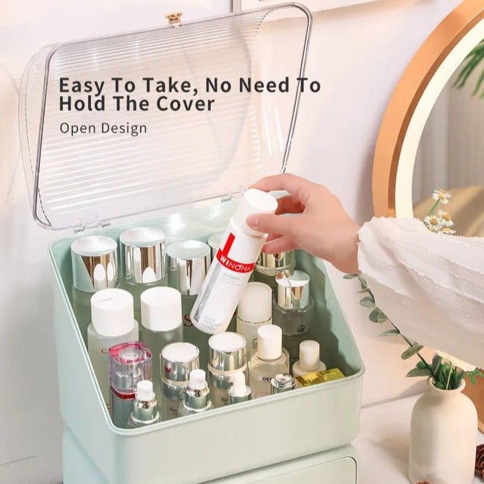 Dresser Cosmetic Organizer With Draw - All-In-One Store