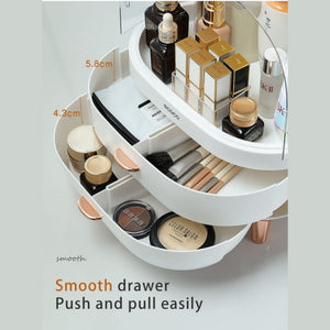 Ecoco Multi Compartments Cosmetic Organizer 2 - All-In-One Store