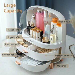 Ecoco Multi Compartments Cosmetic Organizer 2 - All-In-One Store