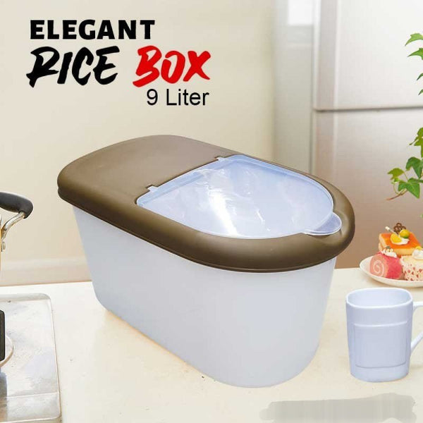 Elegant Rice Storage Box - 9 Liter - All-In-One Store
