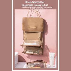 Foldable Makeup & Cosmetic Pouch - All-In-One Store