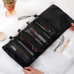 Foldable Makeup & Cosmetic Pouch - All-In-One Store