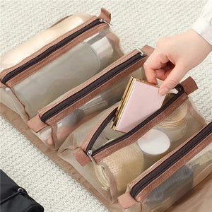 Foldable Makeup & Cosmetic Pouch - All-In-One Store