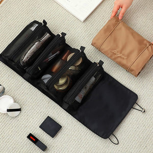Foldable Makeup & Cosmetic Pouch - All-In-One Store