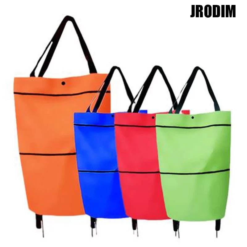 Foldable shopping cart with wheel - All-In-One Store