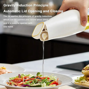 Glass Oil Bottle 450Ml - All-In-One Store