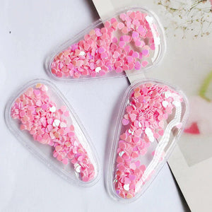 Glittering fun hair clips - All-In-One Store