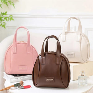 Handle-top Cosmetic Bag - All-In-One Store