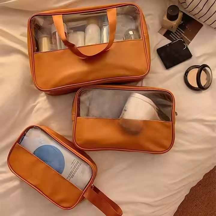 Carry & See-It All Transparent Pouches - Travel, Beauty & Beyond