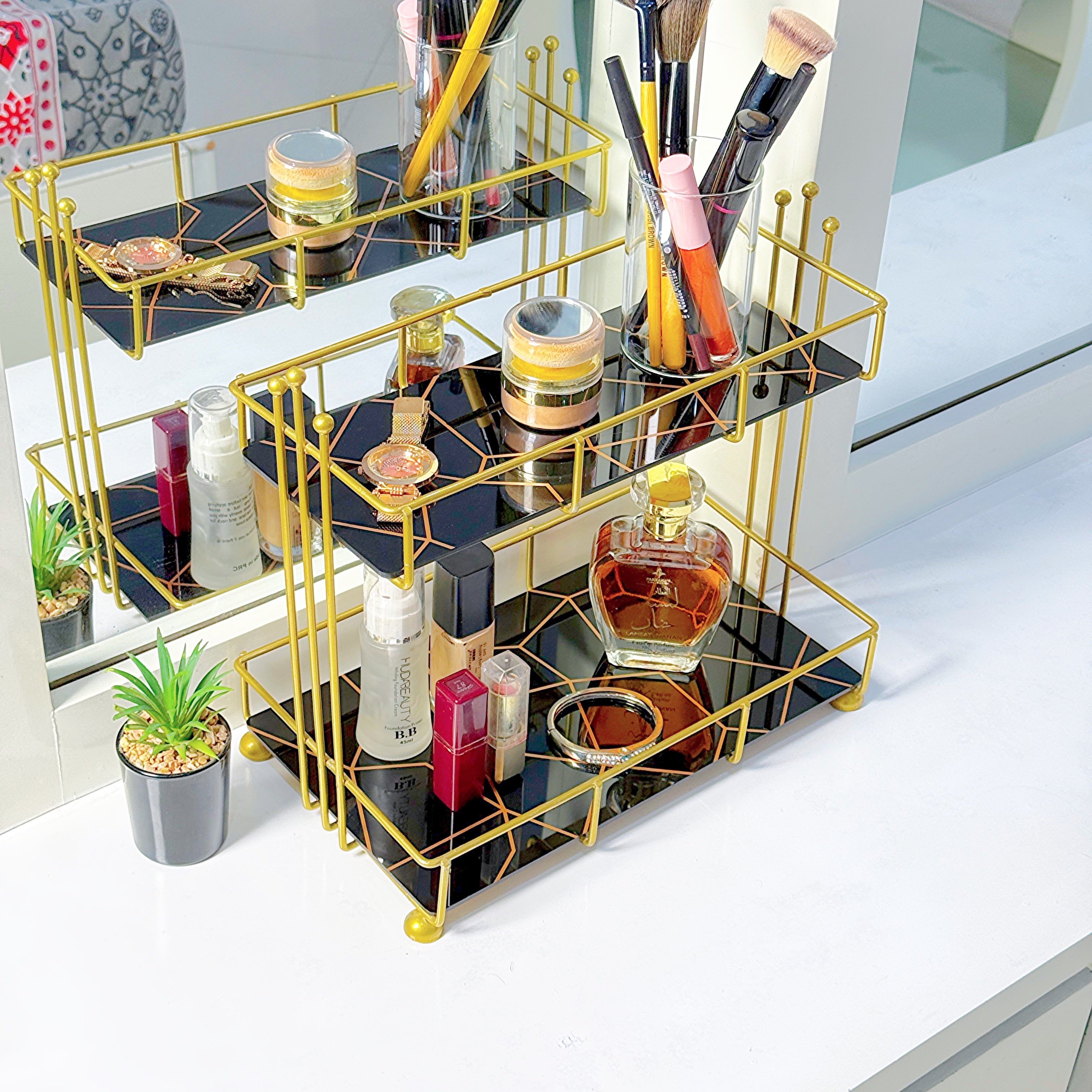 2-Tier Luxury Vanity Storage by Matrix