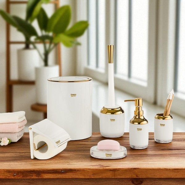 Elegant 6-Pieces Bathroom Set (1764) by Limon