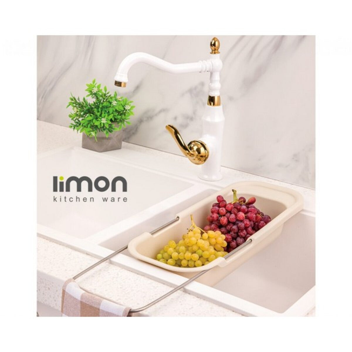 Multipurpose Sink Drain Basket (1906) by Limon