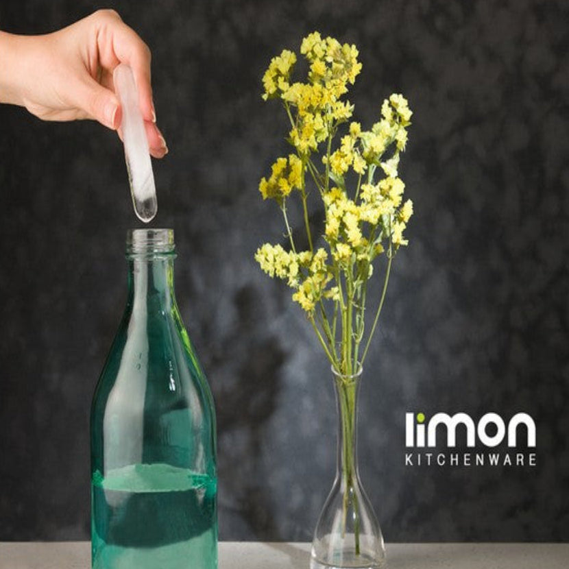 10-Grid FreezeVault Ice Cube Tray with Lid (1838) by Limon