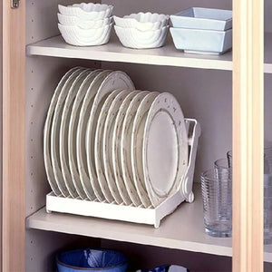 Innovative Foldable Dish Plates Drying Rack - All-In-One Store