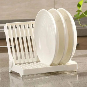 Innovative Foldable Dish Plates Drying Rack - All-In-One Store