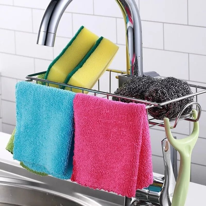 Kitchen Sponge Holder Faucet Holder - All-In-One Store
