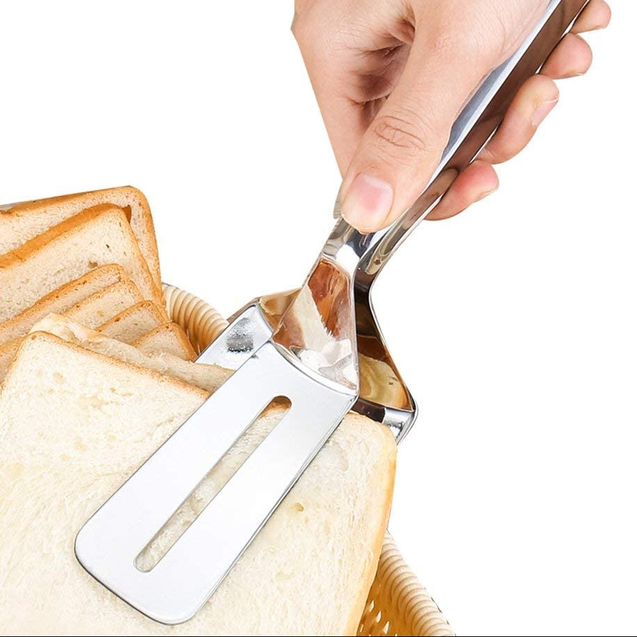 Stainless Steel 2in1 Spatula Tongs