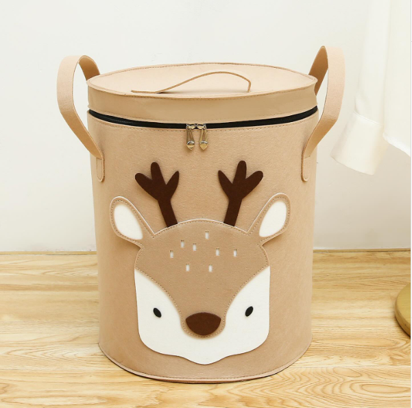 Playful Pals Storage & Laundary Bin - Zippered & Spacious