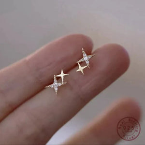 Little stars crystal earrings - All-In-One Store