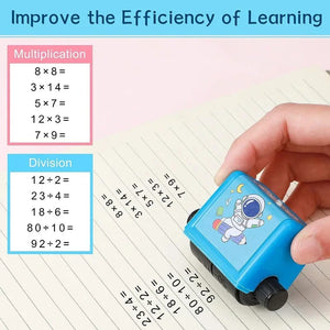 Math Roller Stamp With Ink Refill...... - All-In-One Store