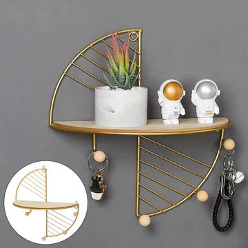 Metal Wall Mounted Storage Shelf - All-In-One Store