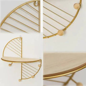 Metal Wall Mounted Storage Shelf - All-In-One Store