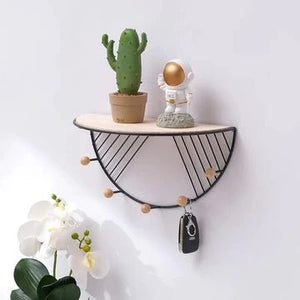 Metal Wall Mounted Storage Shelf - All-In-One Store