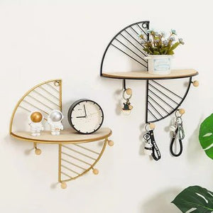 Metal Wall Mounted Storage Shelf - All-In-One Store