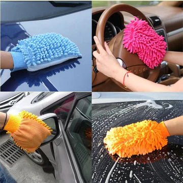 Microfibre cleaning gloves - All-In-One Store