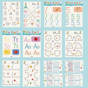 Mini Erasable Tracing Book 36 pages - All-In-One Store