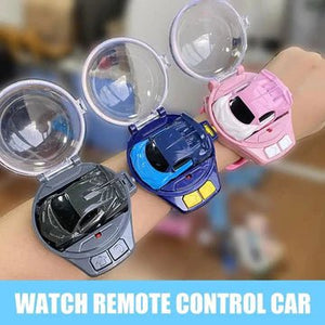 Mini Remote Control Car Watch USB Charging Watch Car Toy Dustproof - All-In-One Store
