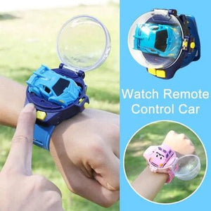 Mini Remote Control Car Watch USB Charging Watch Car Toy Dustproof - All-In-One Store