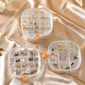 Multi-Compartment Jewelry Box - All-In-One Store