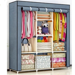 Portable Wardrobe Cloth Organizer - All-In-One Store