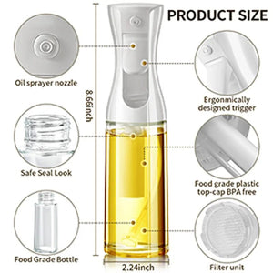 Press-Type Oil Spray Bottle - All-In-One Store