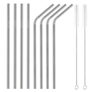 Reusable Steel straw ( set of 4 ) - All-In-One Store