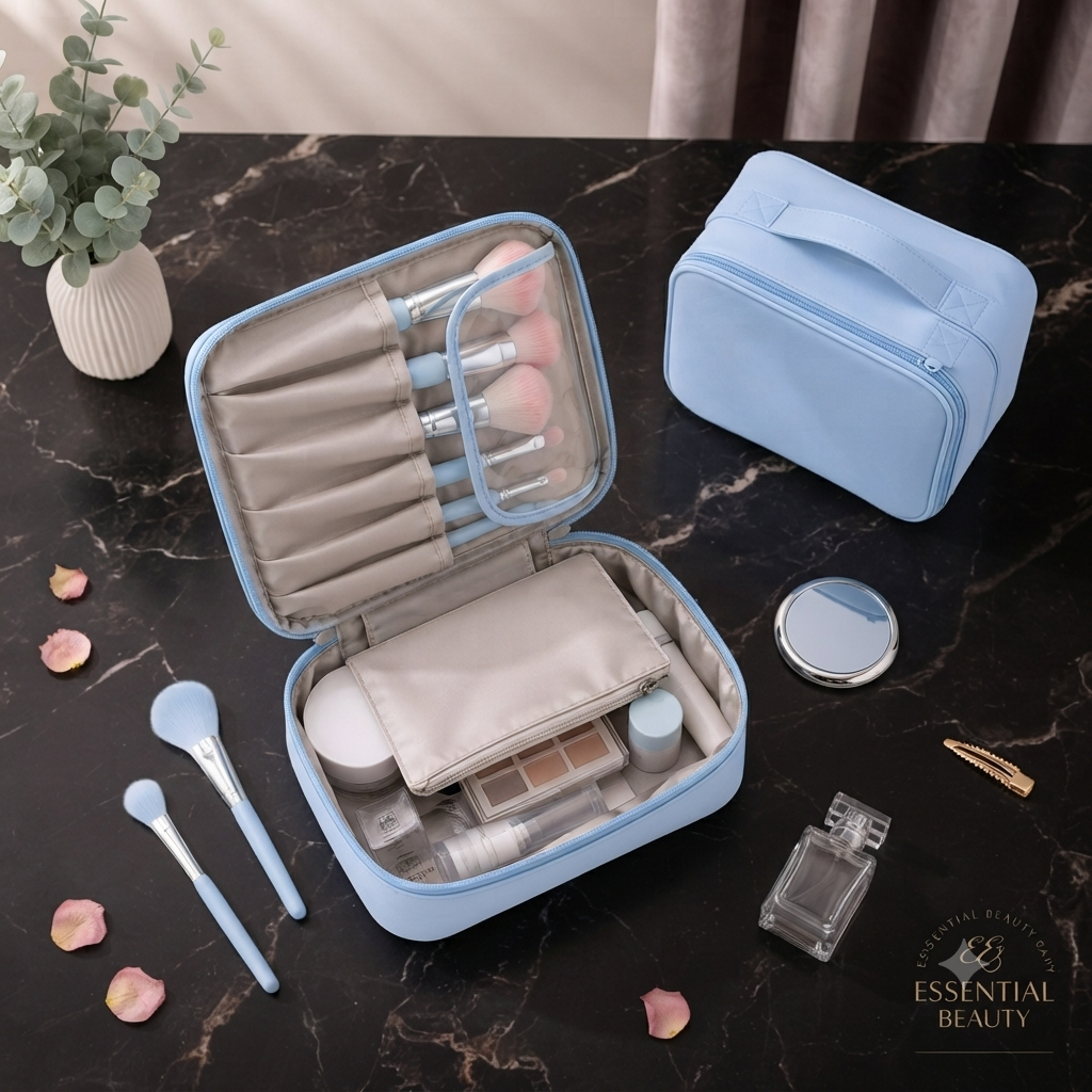 Pretty n Portable Makeup Bag with Mini Marvel Pouch