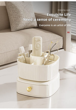 Rotating Vanity Makeup Organizer - All-In-One Store