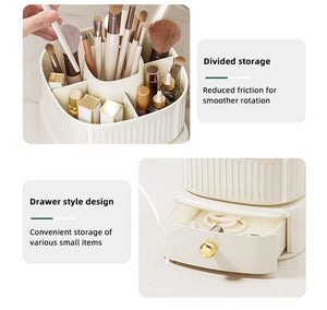 Rotating Vanity Makeup Organizer - All-In-One Store