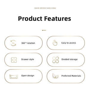 Rotating Vanity Makeup Organizer - All-In-One Store