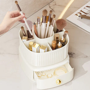 Rotating Vanity Makeup Organizer - All-In-One Store