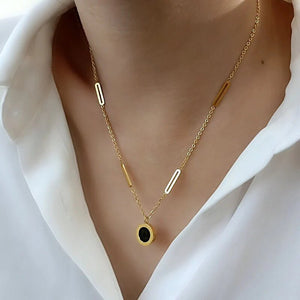 Round Double Sided Necklace - All-In-One Store