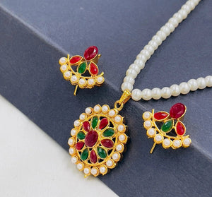 Round Flower Pendant Set - All-In-One Store