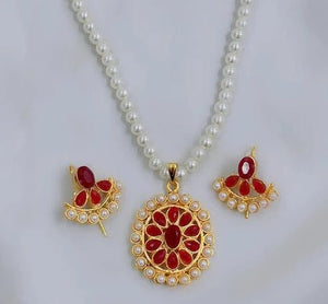 Round Flower Pendant Set - All-In-One Store